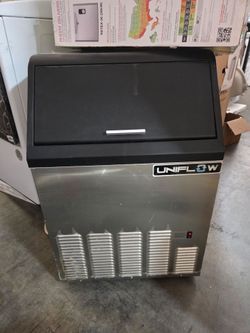 Uniflow UIM120 Self-Contained Commercial Ice Machine 35 lb Ice Storage Capacity