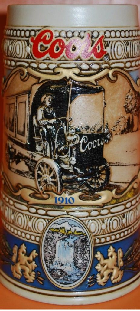 Coors/1910 Beer Truck/Collectable Stein