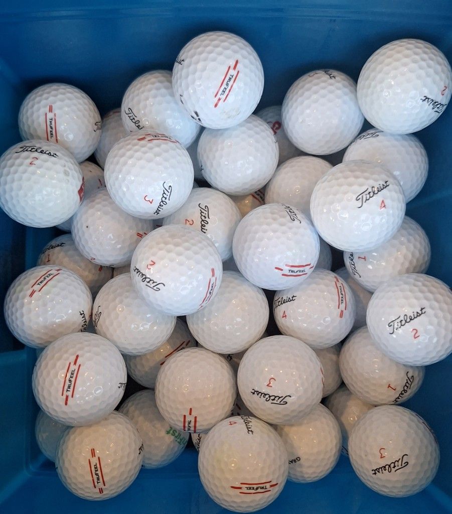 50 Titleist TruFeel Grade 'A' Golf Balls