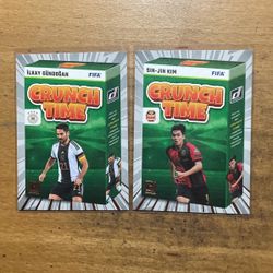 2024 DONRUSS FIFA CRUNCH TIME 2 CARD LOT 