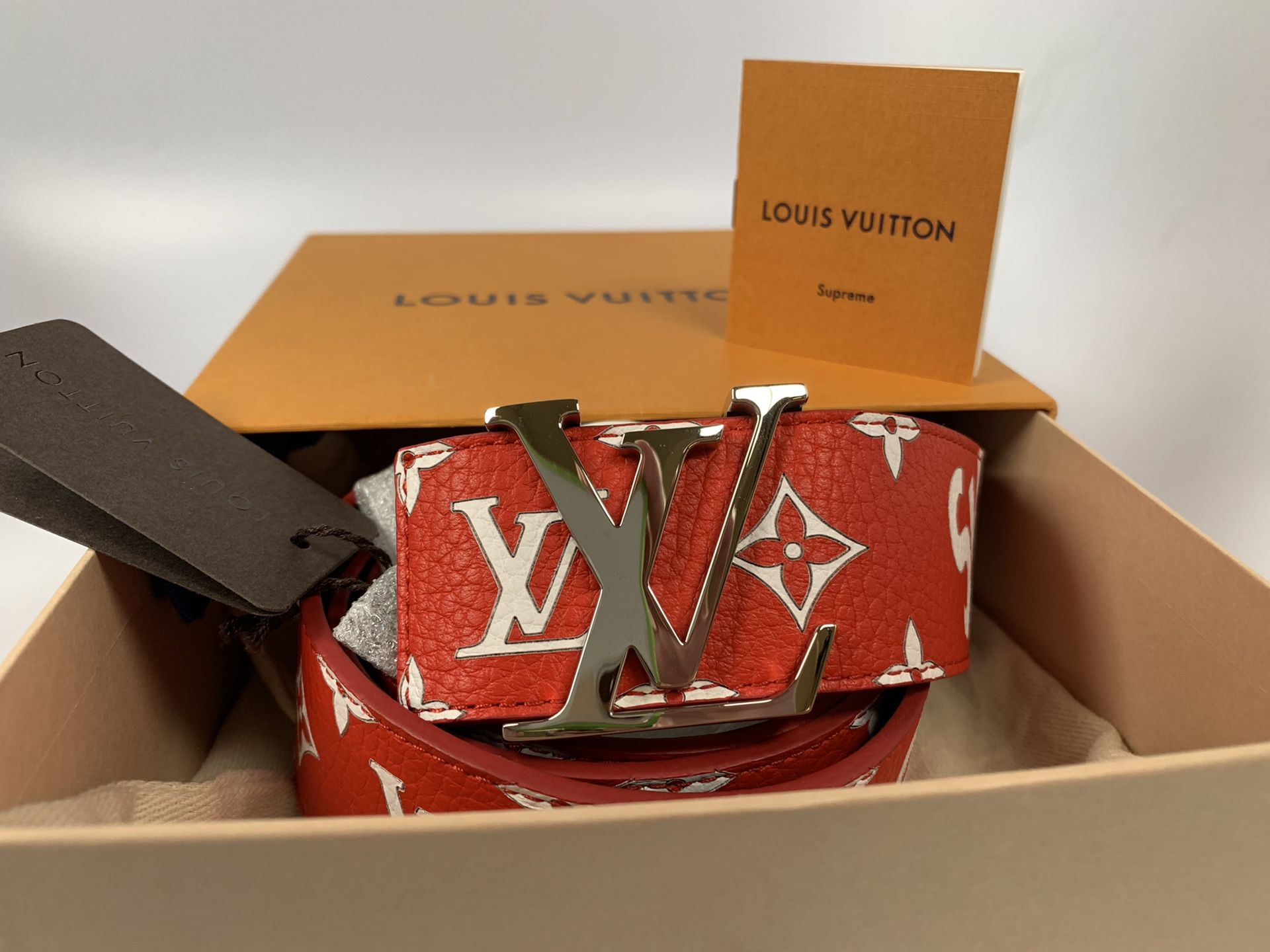 Brand New 100% Authentic SUPREME- Louis Vuitton belt