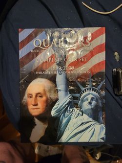 Collection Book Of All State QUARTERS and Each Mint