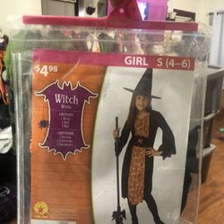 Halloween Costume Girl Witch 