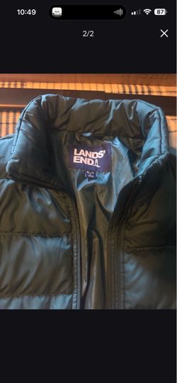 Lands' End Puffer jacket XL