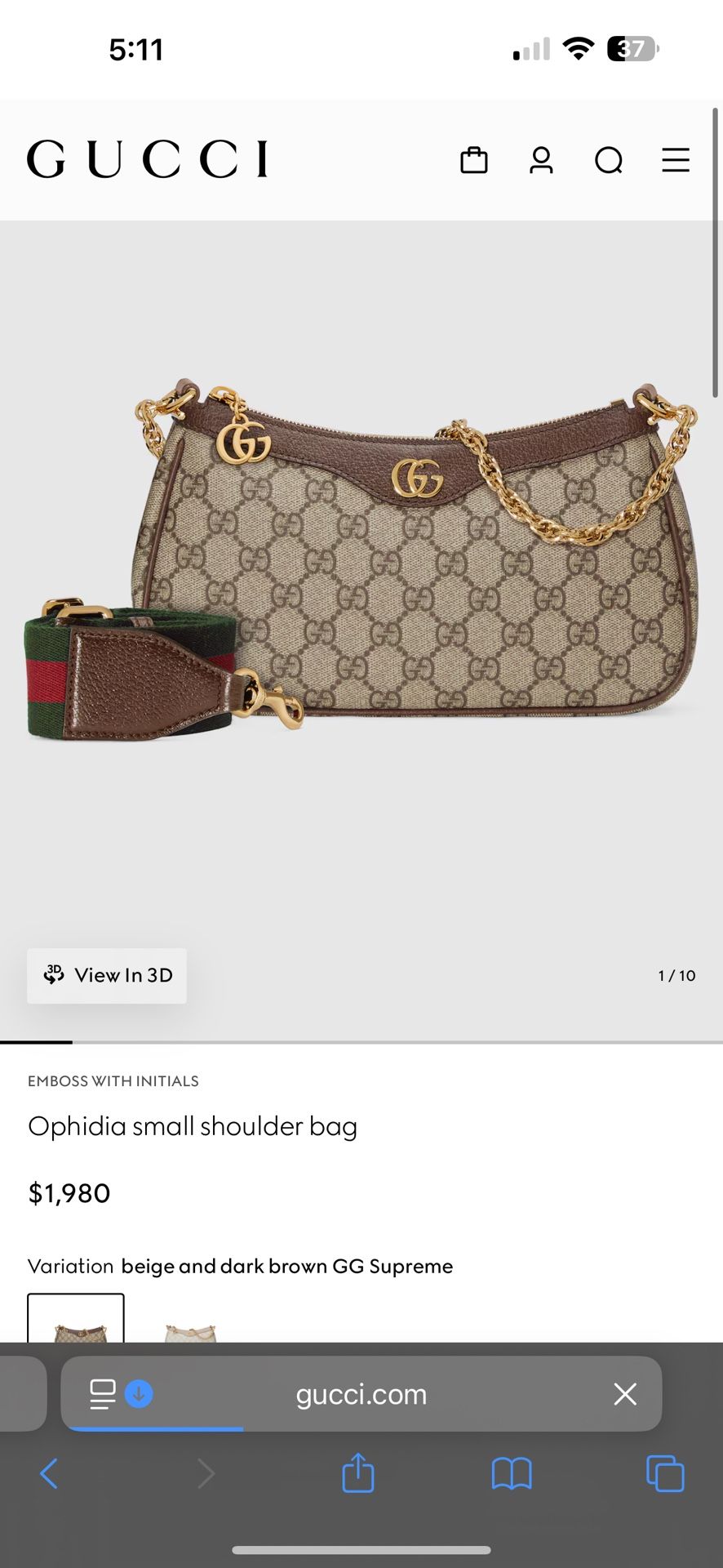 Gucci Authentic Purse