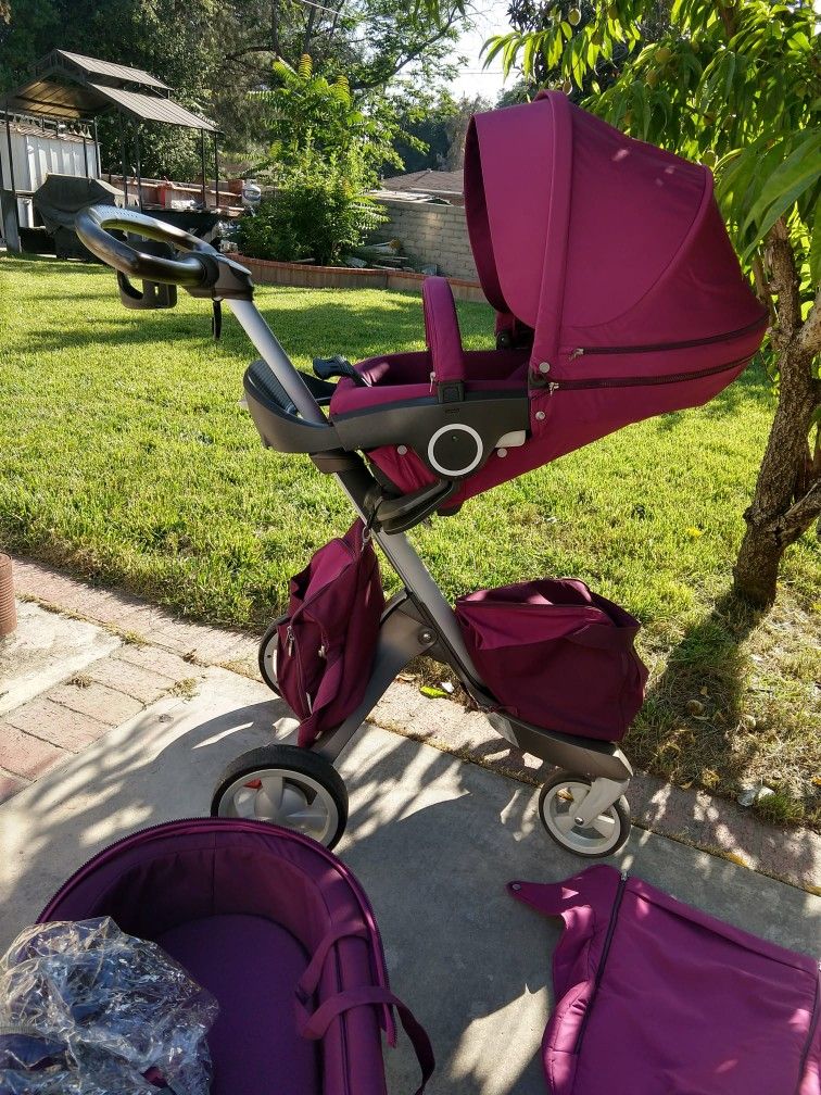 Stroller Stokke Xplory Purple Color $300