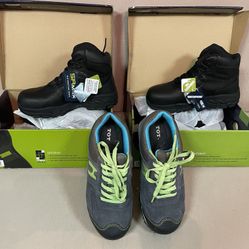 Women’s Steel Toe /Waterproof Boots New & Women's Steel Toe Sneakers Slightly Used Size 7.5