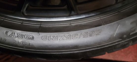 TSW Gloss Black Rims ( Staggered )