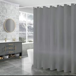 Grey Shower Curtain