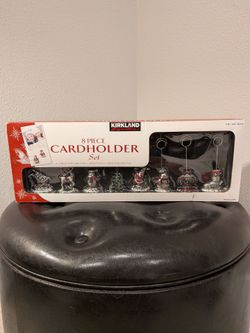 8 Piece Cardholder Set