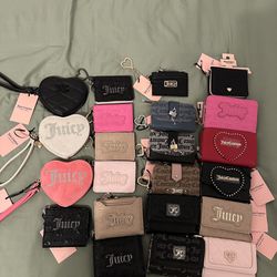 Juicy Couture wallets/card holders🤍