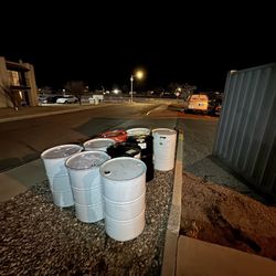 55 Gallon Drums Ready For pickup