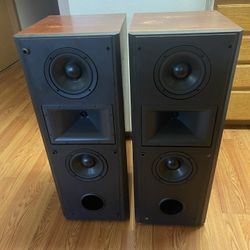 Klipsch-epic-Cf1 Cherry Speakers