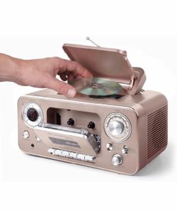 Studebaker Retro CD Cassette Radio Boombox