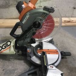 Ridged 10 “ Dual Bevel Miter Saw