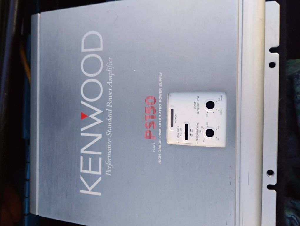 KENWOOD P150 CAR AMPLIFIER
