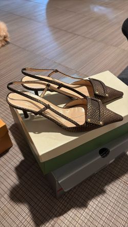 Kate Spade Heels Lulu Tobacco 
