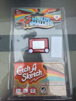 Worlds smallest etch a sketch