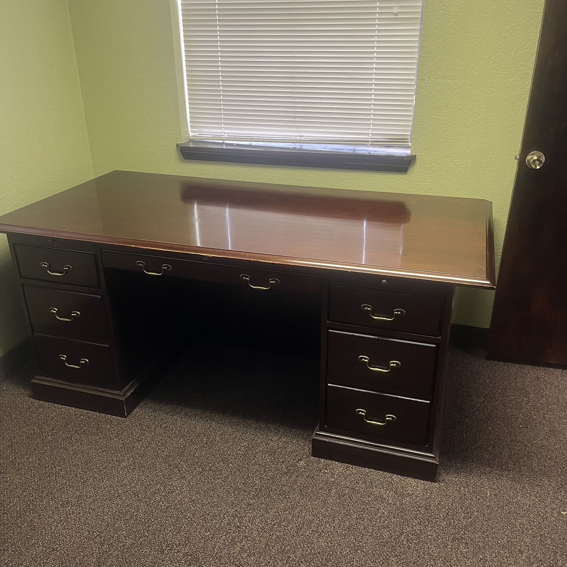 Executive Cherrywood Desk-Free!!!