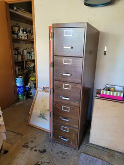 5 Drawer File Cabinet