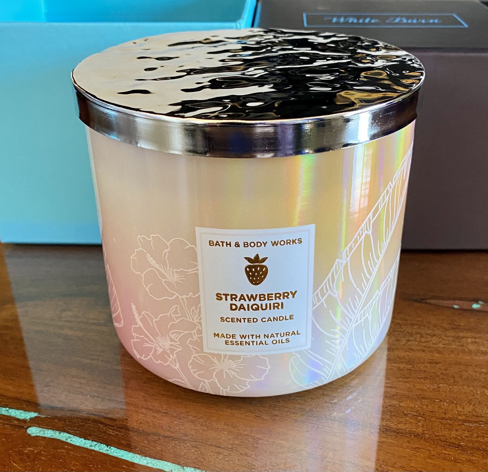 Strawberry Daiquiri 3-Wick Candle Bath & Body Works