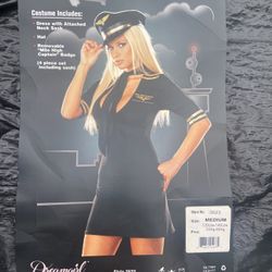Mile High Captan Costume Size Medium
