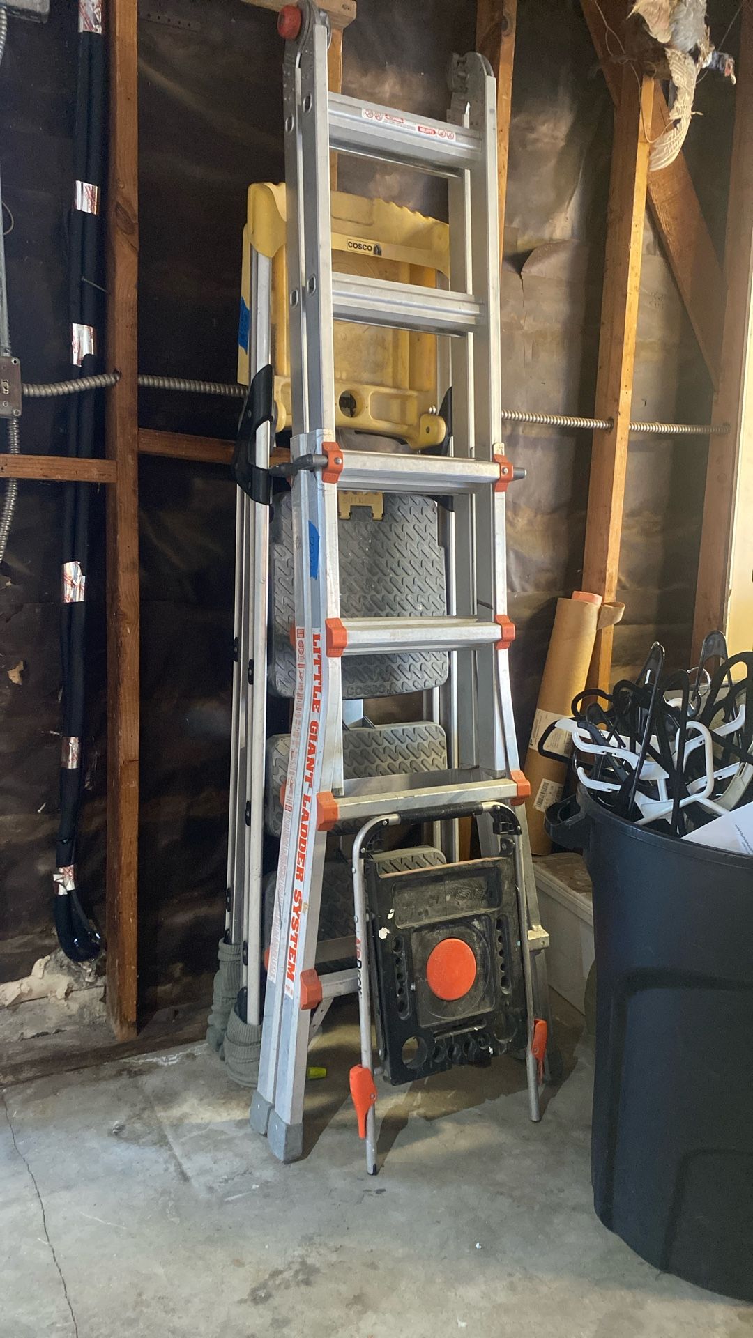 Little Giant Ladder System With Air Deck