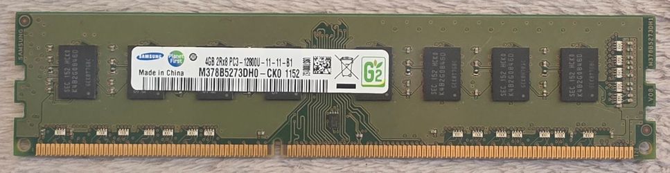 Samsung 4GB DDR3 RAM PC3-12800U 1600MHz