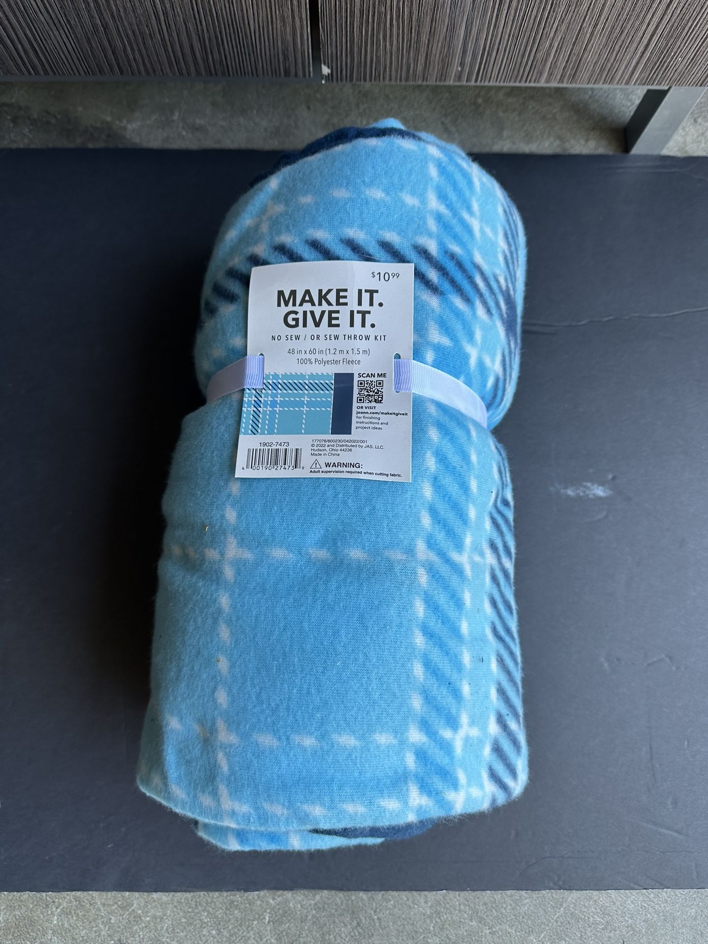 Blanket Throw Kit 48” X 60”