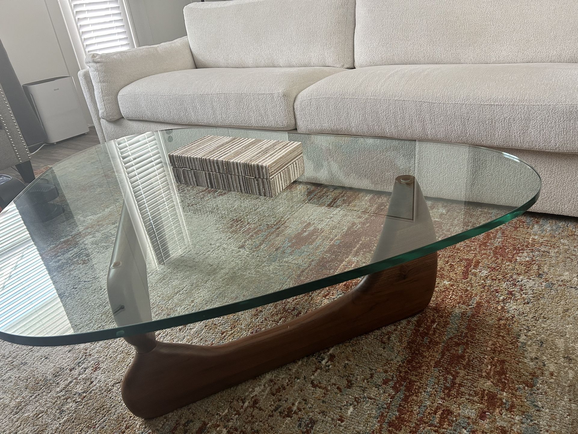 Glass Living Area Table