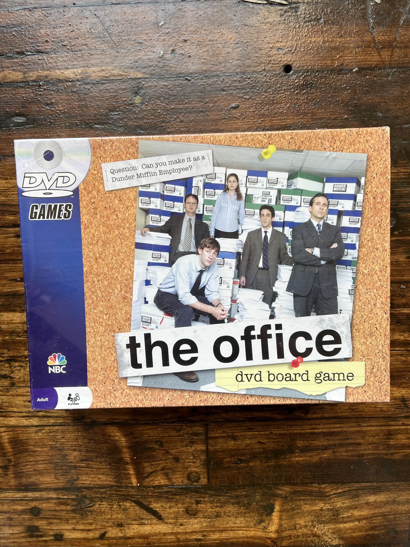 2008 The Office DVD Board Game Brand New Sealed