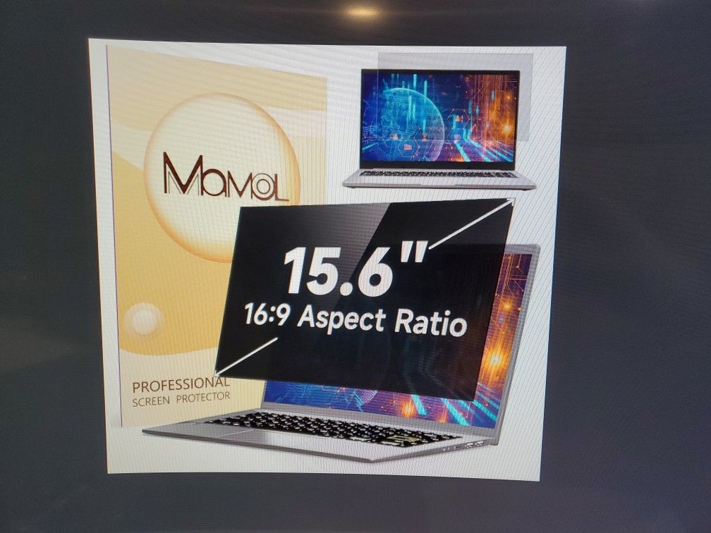 15.6 Inch Laptop Privacy Screen For 16:9 Widescreen Display, Blue Light Filter