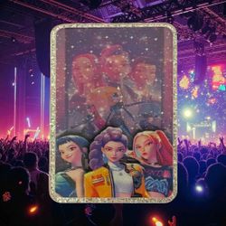 K-Pop Huntrix Demon Hunters Pop Socket
