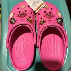 Crocs Neon Pink