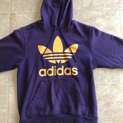 Adidas Purple Hoodie 