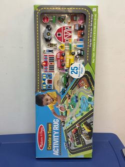 Melissa And Doug Create A Town Activity Rug Toys for kids