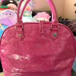 Hello Kitty Pink Lrg Purse 