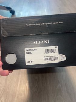 Alfani James Black Loafers Size 10.5 W $40 or best offer!