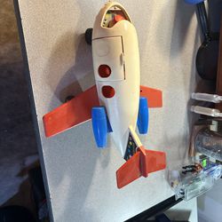  1980'S Fisher Price Little People Airplane 