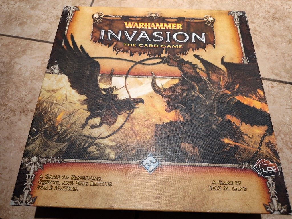 Warhammer Invasion The Card Game + Expansion