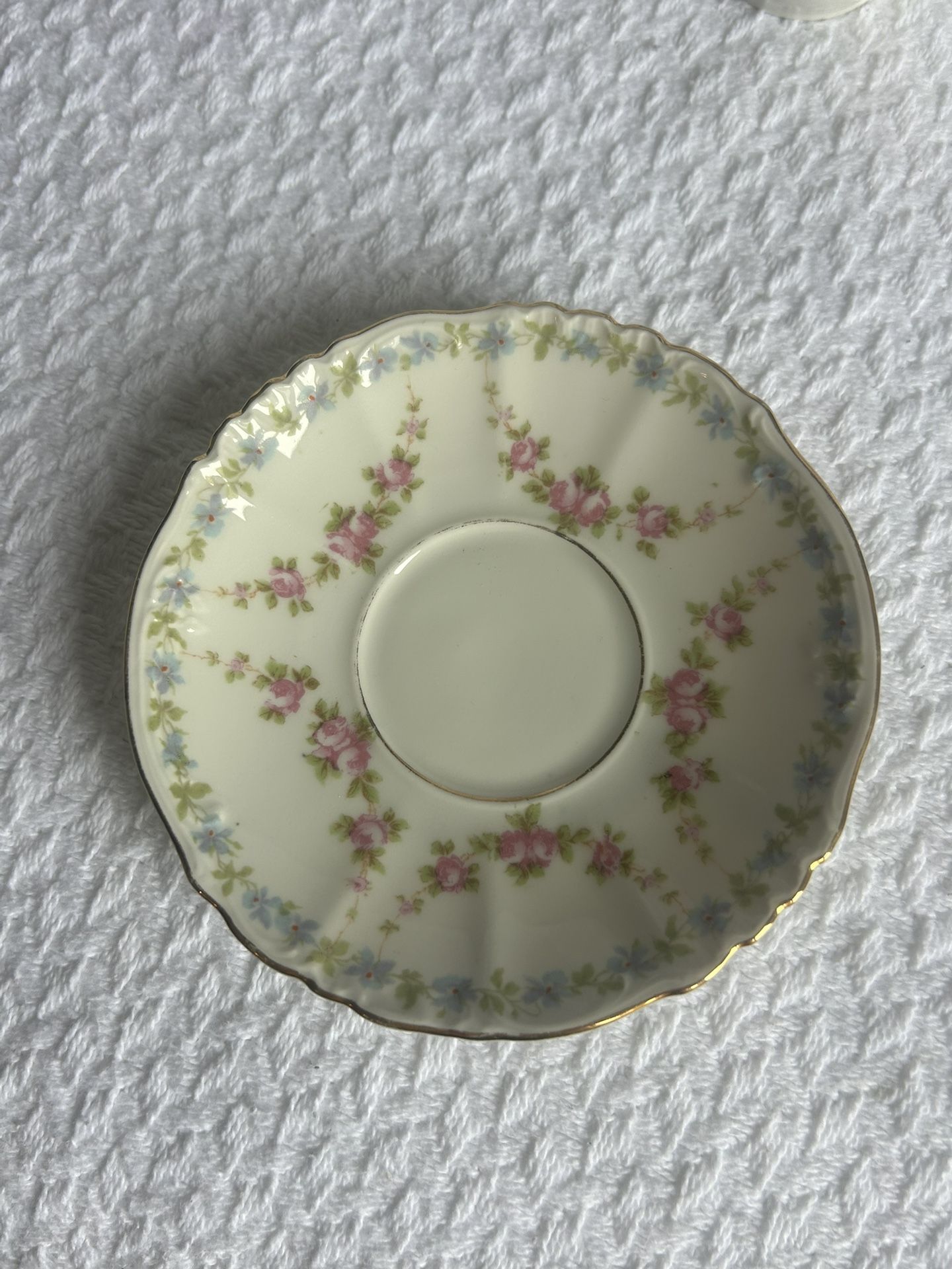 Antique Haviland Limoges France Porcelain Tea Set – Schleiger 142 Pattern (c. 1904–1920s)