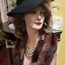 Vintage Mannequin Bust 