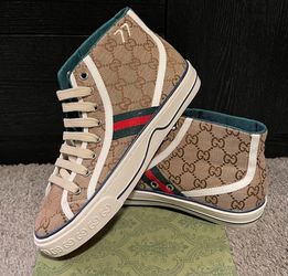 Brand New Gucci Tennis 1977 High Top Sneakers