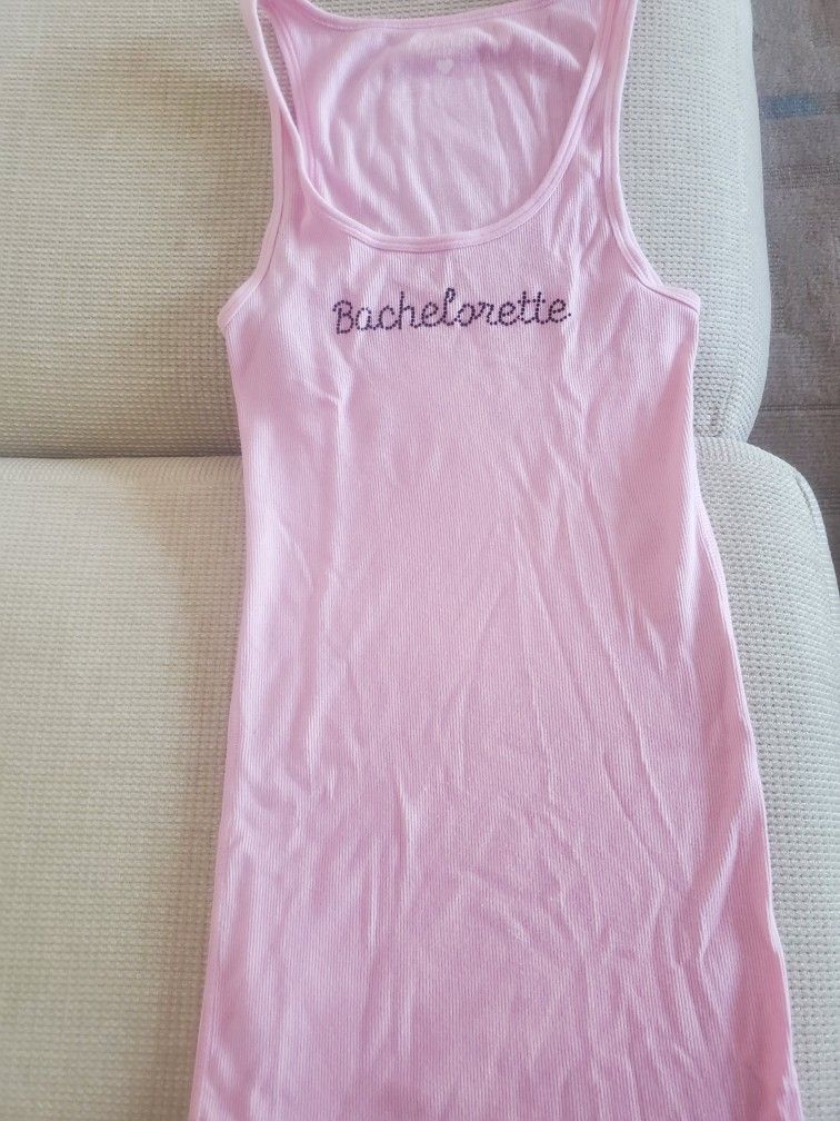 TANK - BACHELORETTE, SIZE SMALL