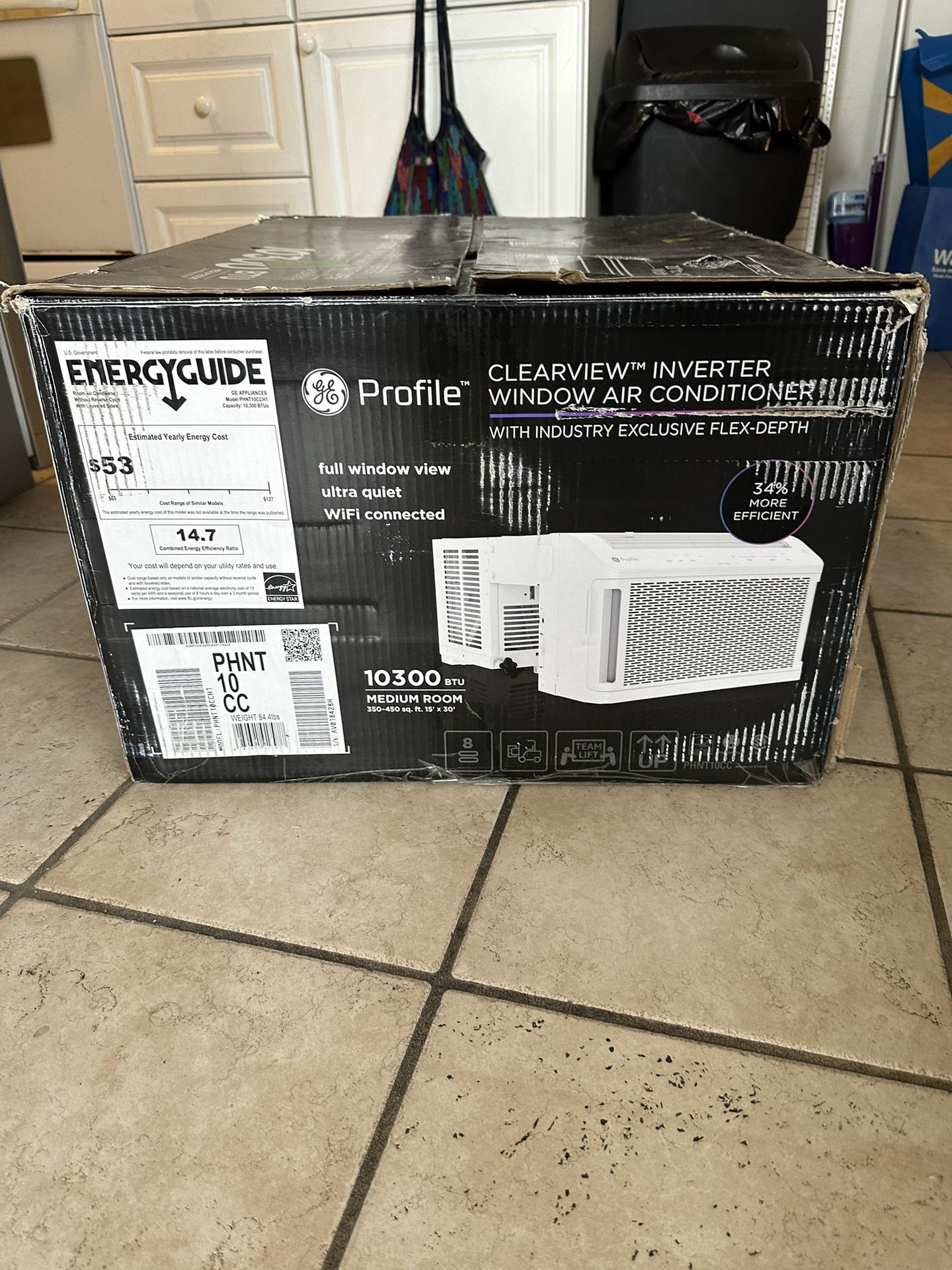 GE  Profile Clearview Inverter Window Air Conditioner 