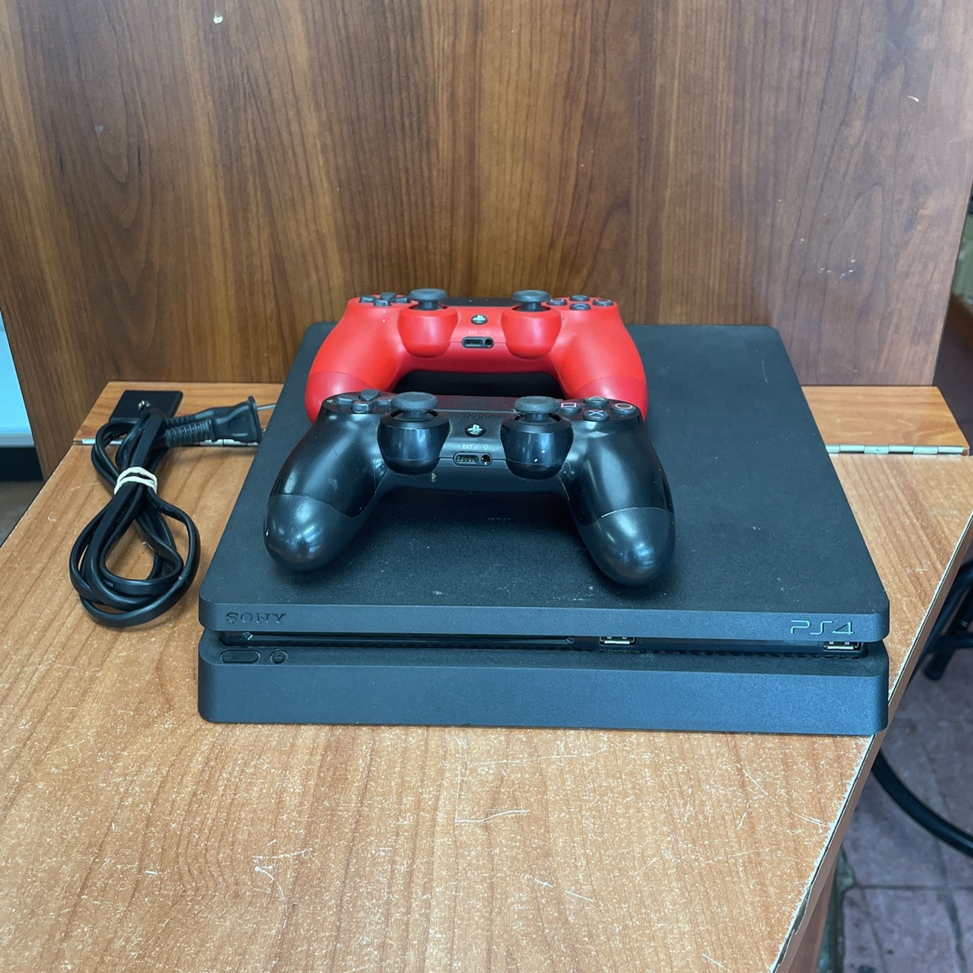 PlayStation 4 Console (1 TB) With 2 Controllers