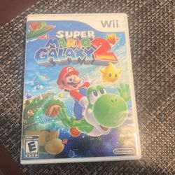 Super Mario galaxy two Wii