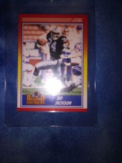 Bo Jackson football cards