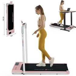 Walking Pad Treadmill w/ Handle – Foldable, 300 lb Capacity, Like New