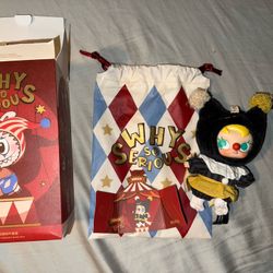 Popmart Why So Serious Molly-black 